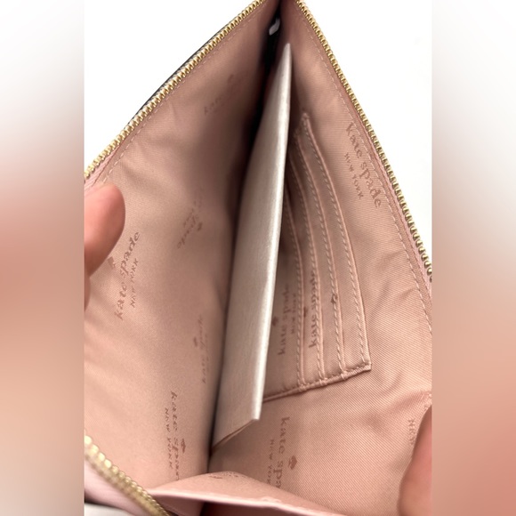 NWT Kate Spade Staci Saffiano Leather Wristlet - Picture 7 of 8